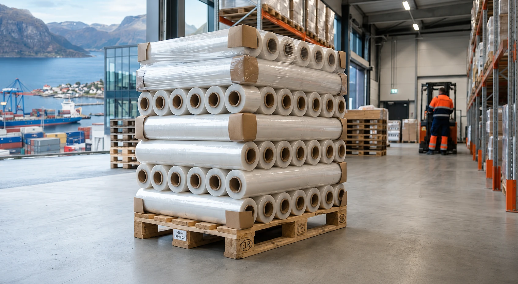 LLDPE Stretch Film Exporter Norway — Greenstrix Industrial Packaging